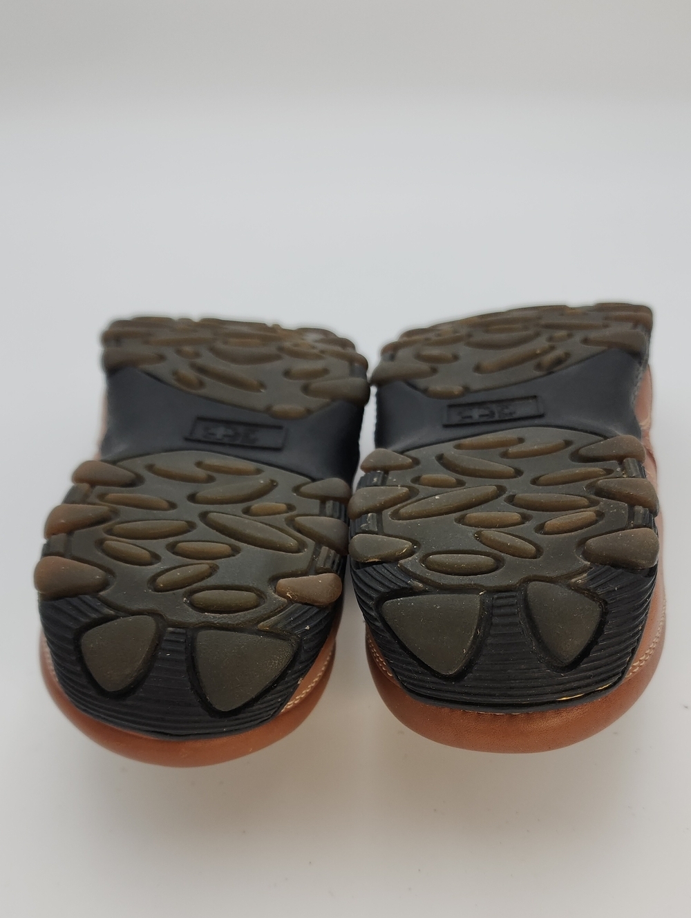 Dr. Martens 8B02 Brown Leather Square Toe Clog Mules 38/7  Y2K Grung - Picture 9 of 13